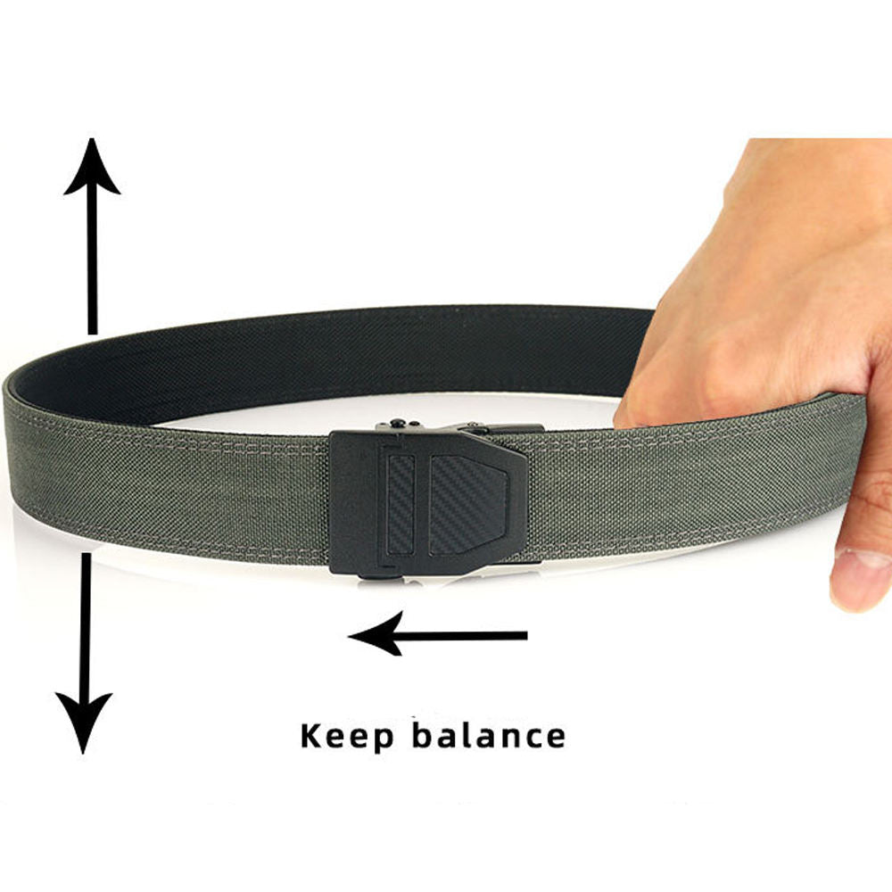 Ratelslang EDC Click Belt: OLIVE GREY