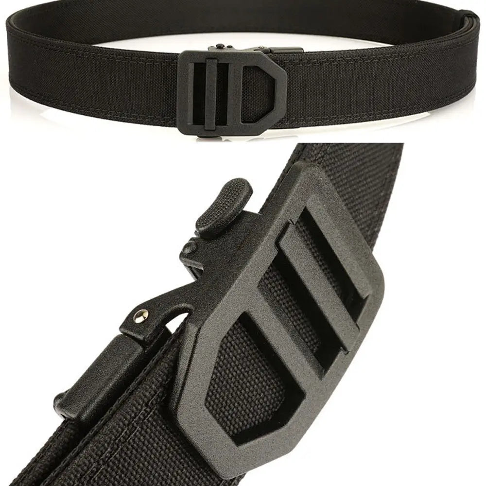 Ratelslang EDC Click Belt: BLACK