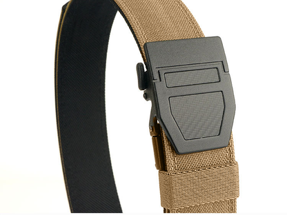 Ratelslang EDC Click Belt: TAN