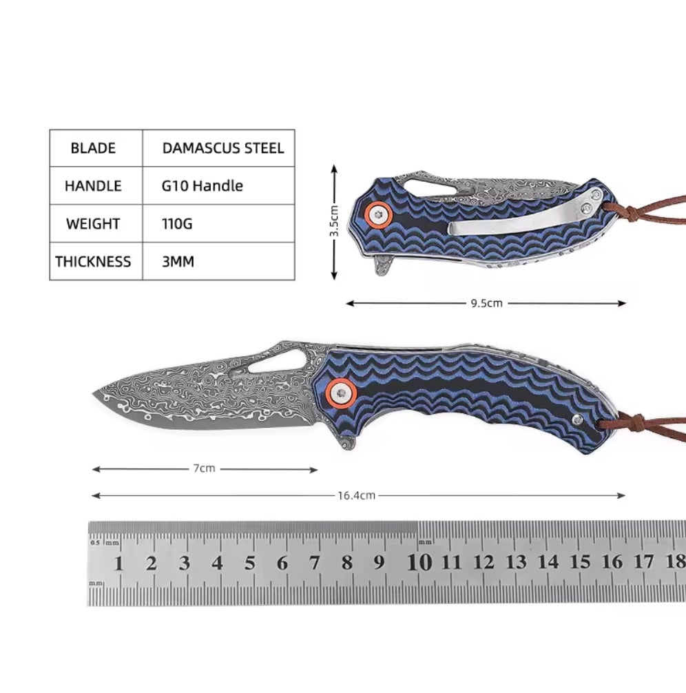 LEM® Damascus: RATTLER