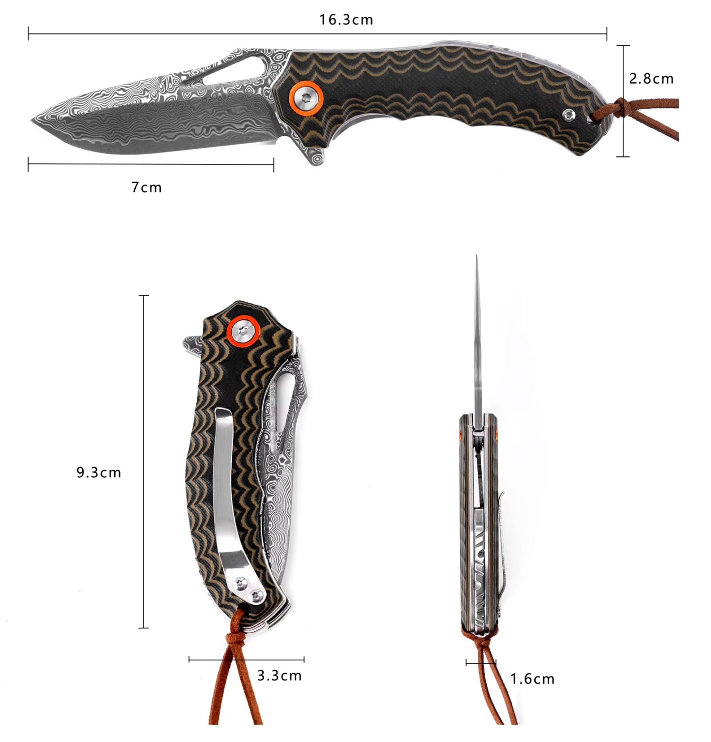 LEM® Damascus: RATTLER