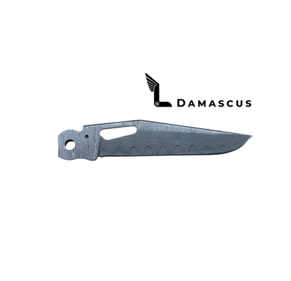Crucible Damascus Blade for LEM® Goliath Models
