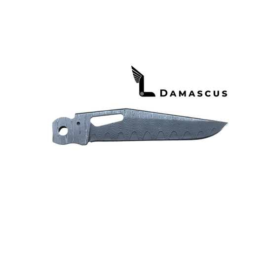 Crucible Damascus Blade for LEM® Goliath Models