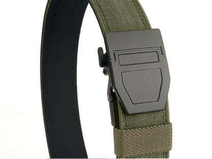 Ratelslang EDC Click Belt: OLIVE GREY