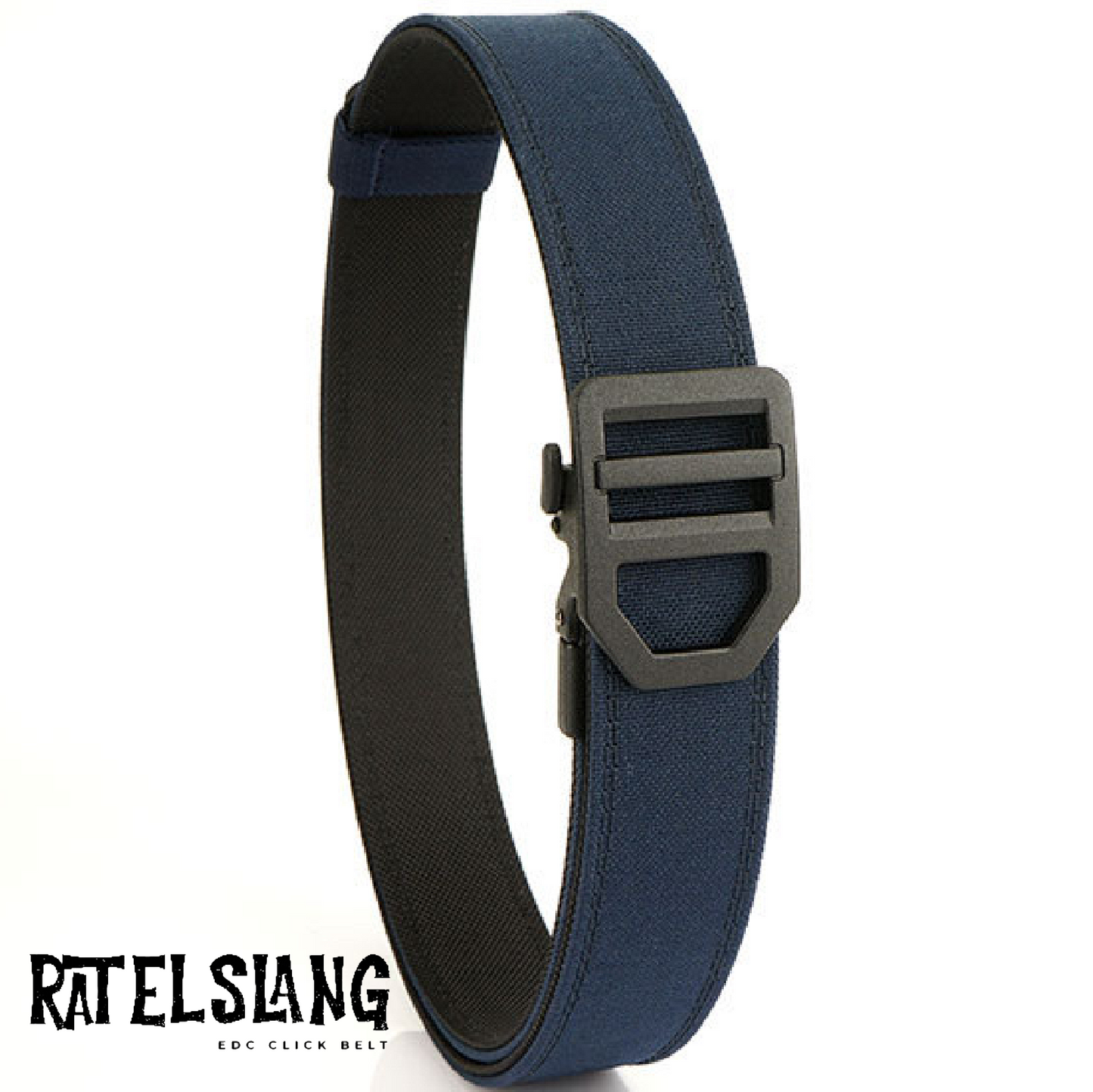 Ratelslang EDC Click Belt: BLUE