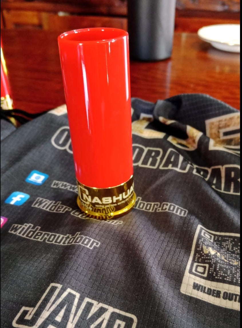 12 Gauge Shotgun Shooter Glasses set of 4